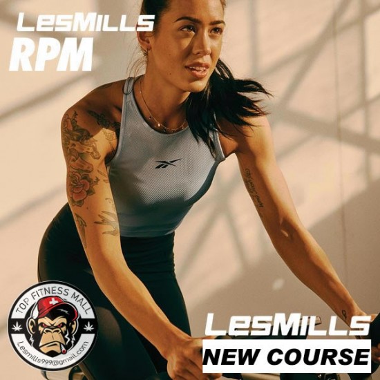 Pre Sale LESMILLS RPM 108 VIDEO+MUSIC+NOTES Pre Sale LESMILLS RPM 108 VIDEO+MUSIC+NOTES